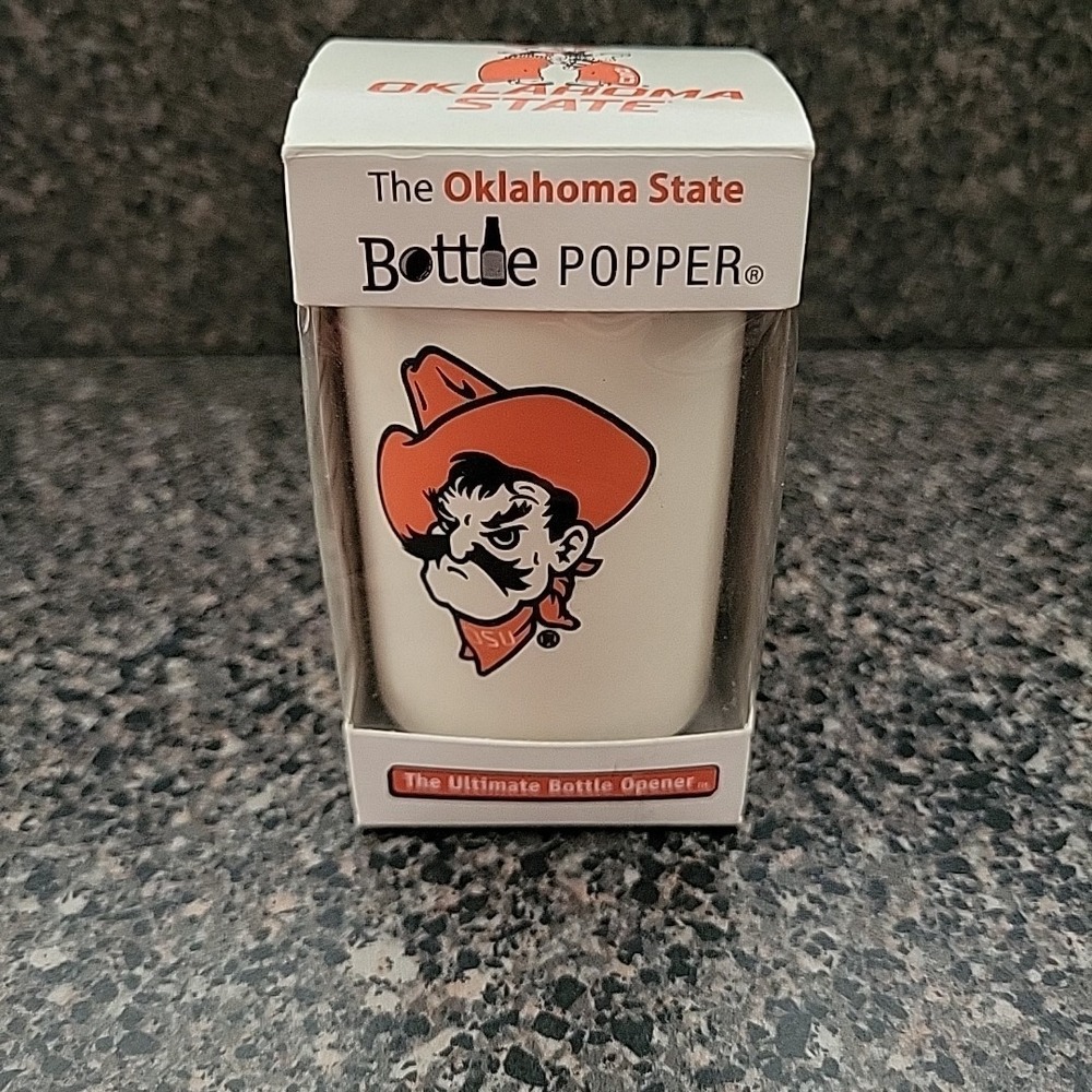OSU Oklahoma‎ State Bottle Popper Ultimate Bottle Opener NCAA Football Tailgate